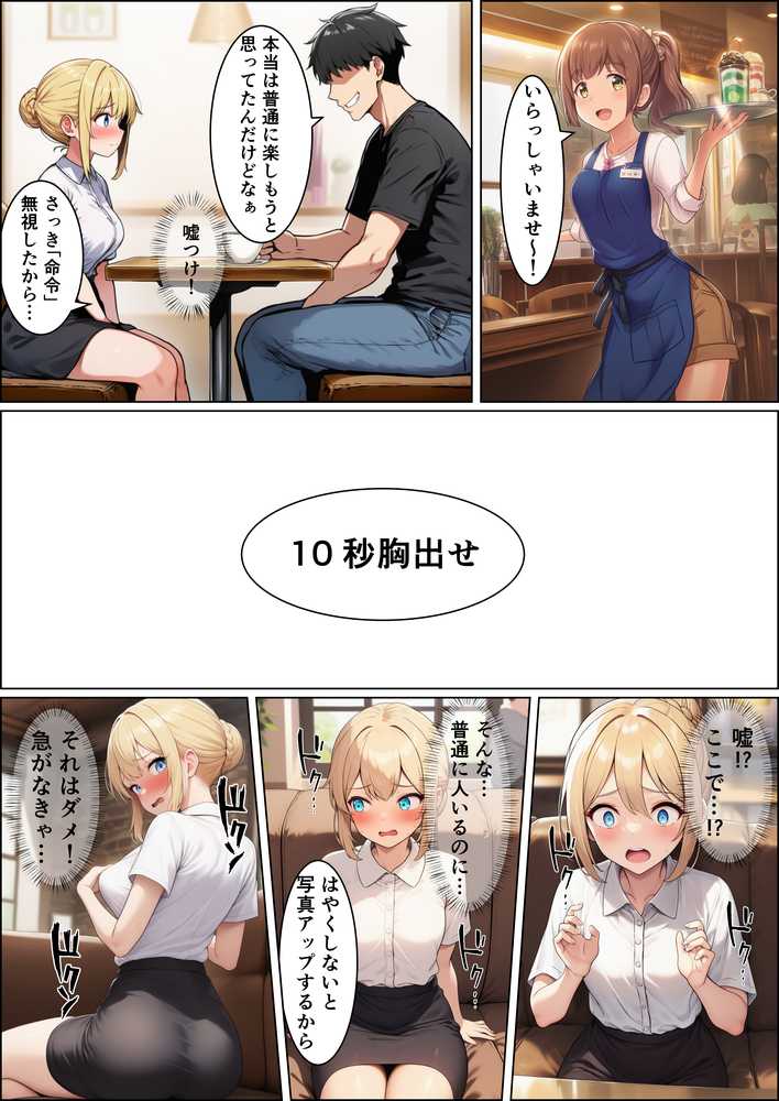 初めての勧誘で人生が変わっちゃった女の子の話 ご主人様との出会い編【目茶ねむる】 (p11)
