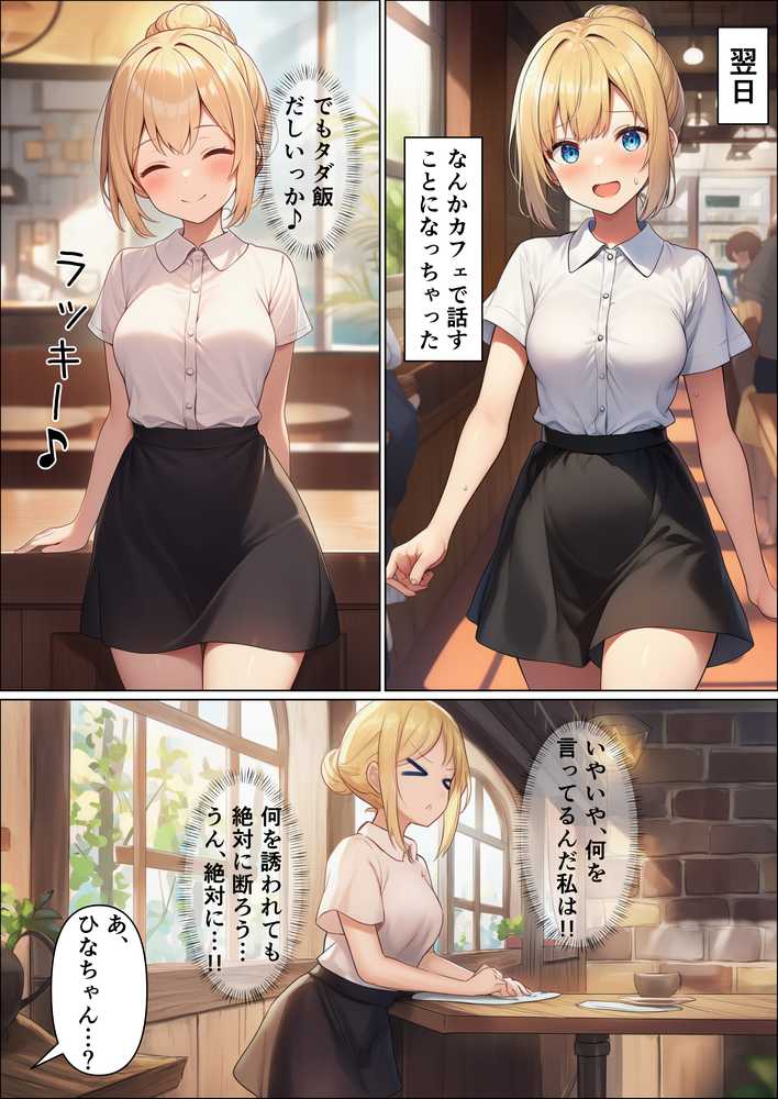 初めての勧誘で人生が変わっちゃった女の子の話 ご主人様との出会い編【目茶ねむる】 (p3)