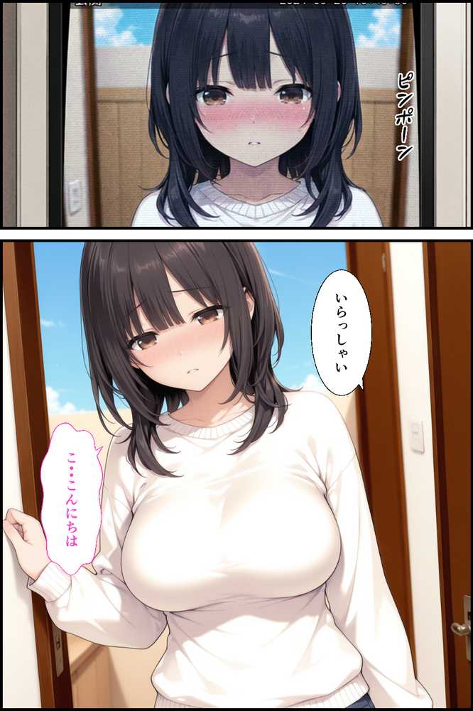 彼女とエロ配信したら高額で彼女とヤリたいって人が…【種付け彦】 (p19)