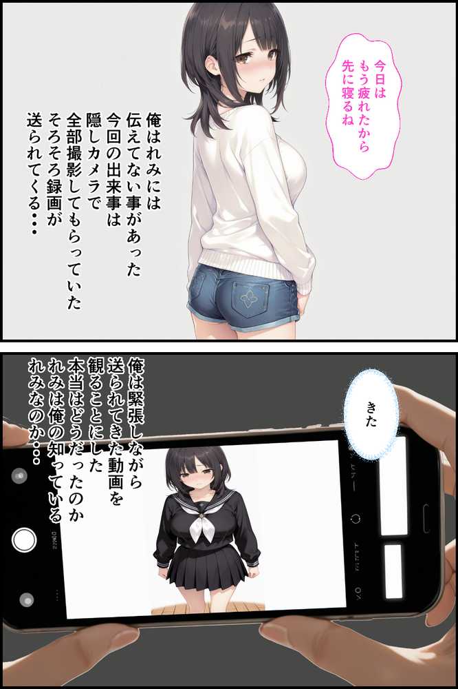 彼女とエロ配信したら高額で彼女とヤリたいって人が…【種付け彦】 (p24)