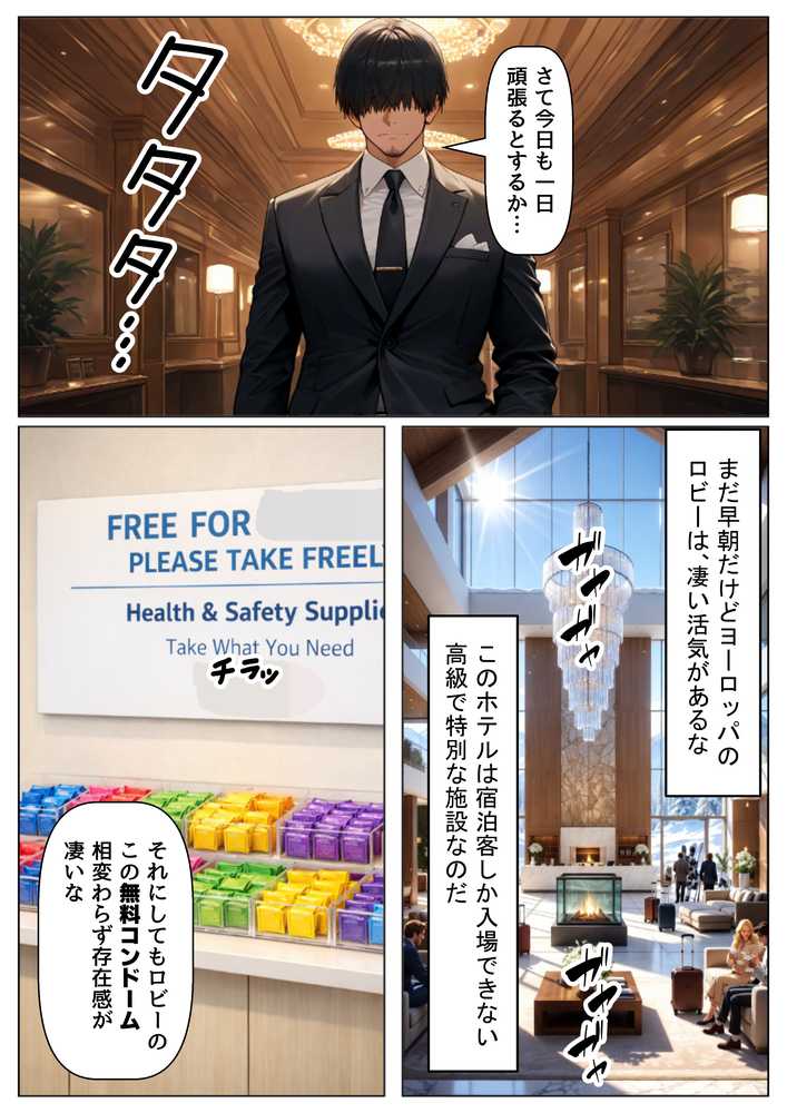 実録!海外の高級リゾートホテルで、コンドームが無料。その理由を体験!【【ハマダ商店】】 (p3)