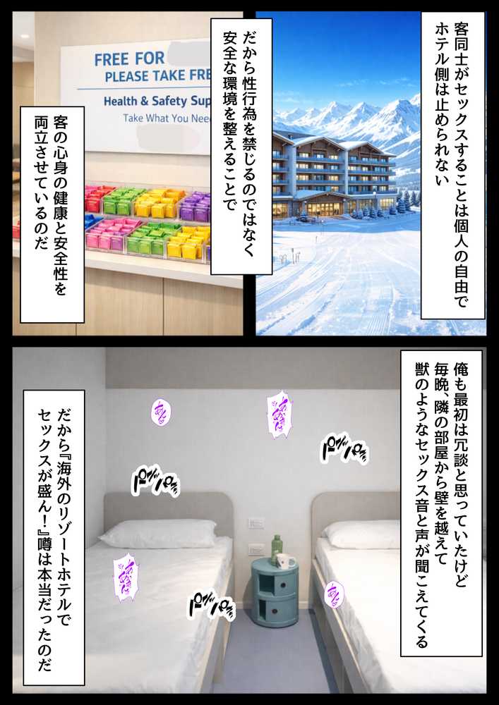 実録!海外の高級リゾートホテルで、コンドームが無料。その理由を体験!【【ハマダ商店】】 (p6)