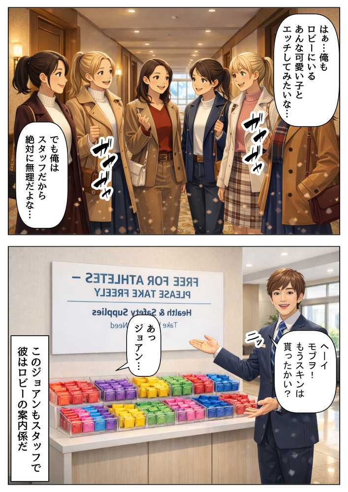 実録!海外の高級リゾートホテルで、コンドームが無料。その理由を体験!【【ハマダ商店】】 (p8)