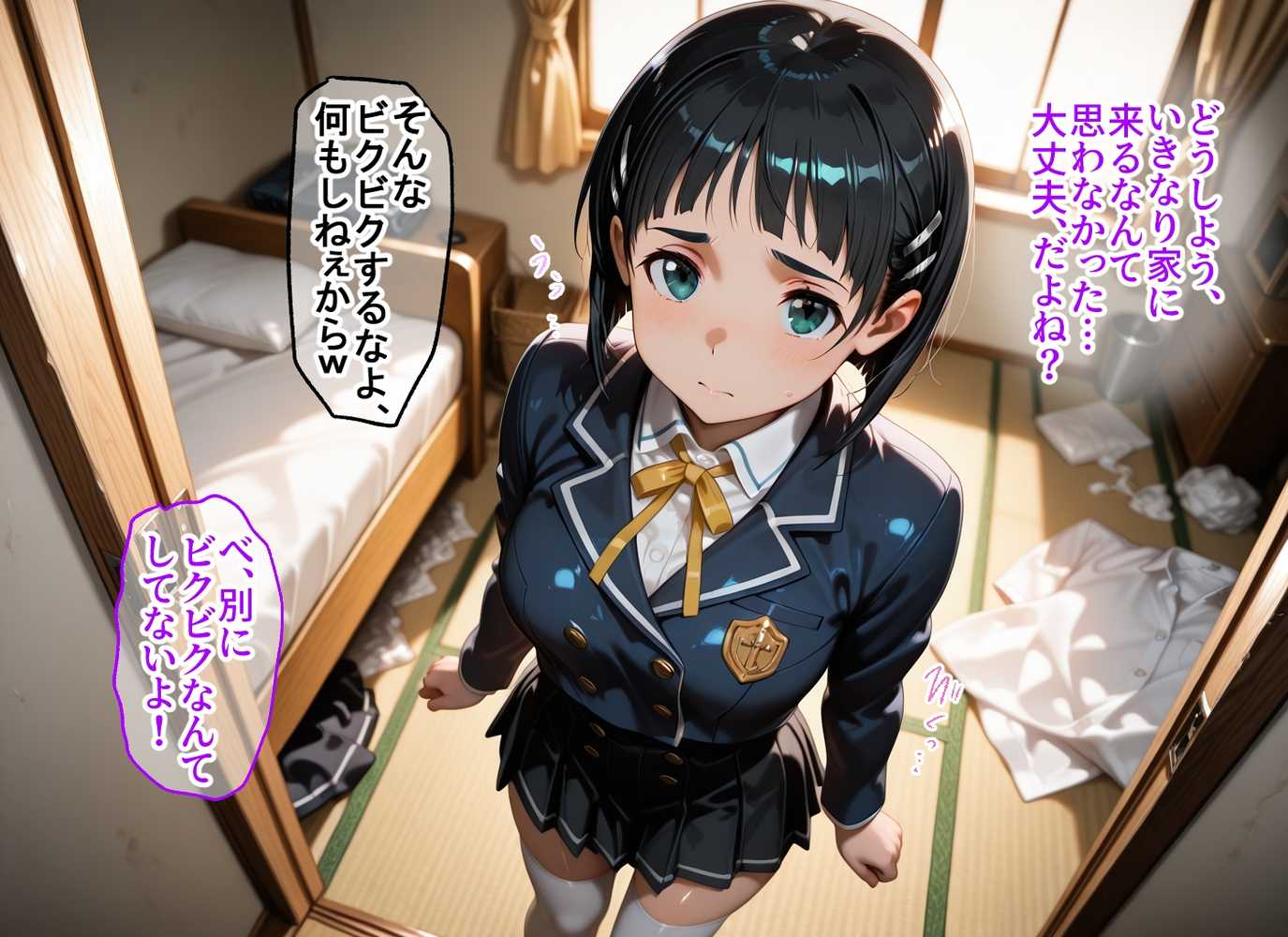 まさか1週間で今カノと元カノがアイツ色に染められてしまうなんて 直葉&明日奈編【虹色ぱらだいす】 (p17)