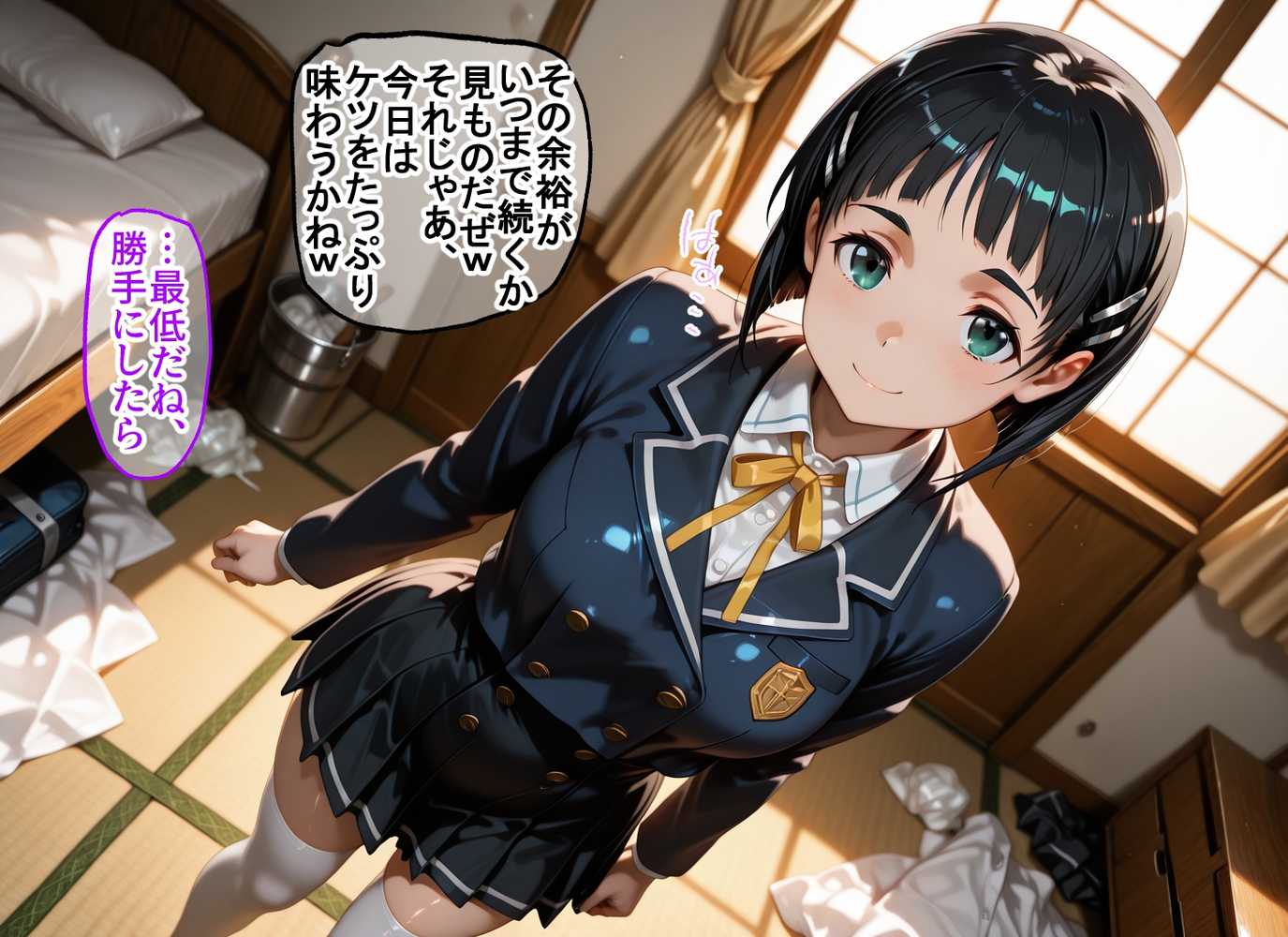 まさか1週間で今カノと元カノがアイツ色に染められてしまうなんて 直葉&明日奈編【虹色ぱらだいす】 (p25)