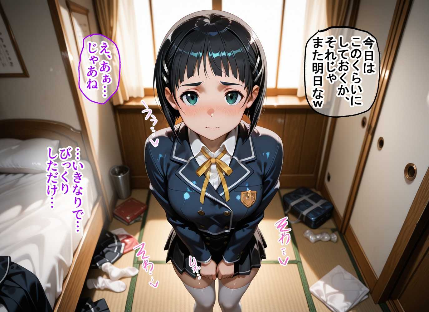 まさか1週間で今カノと元カノがアイツ色に染められてしまうなんて 直葉&明日奈編【虹色ぱらだいす】 (p29)