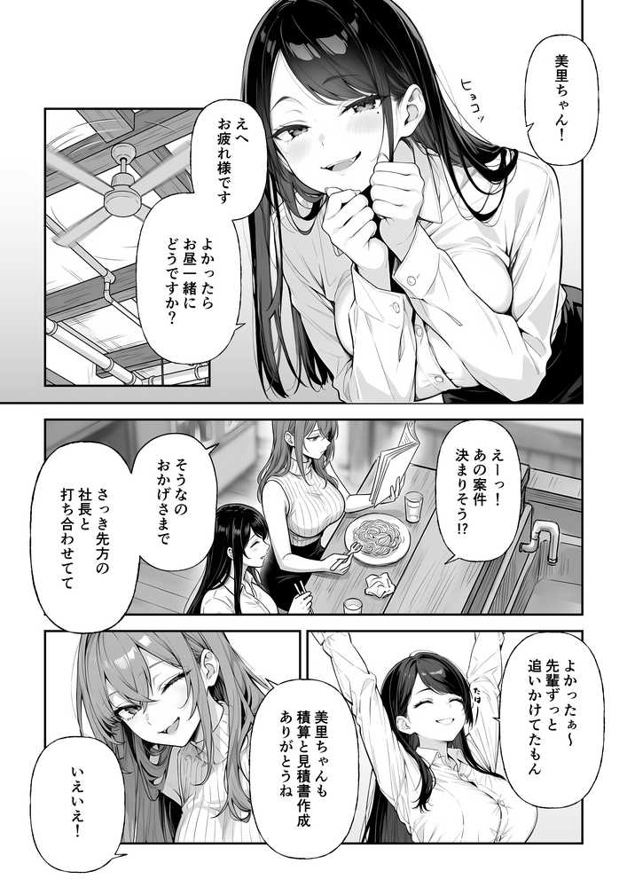 営業成績最下位のOLが全社員の性処理係になる会社