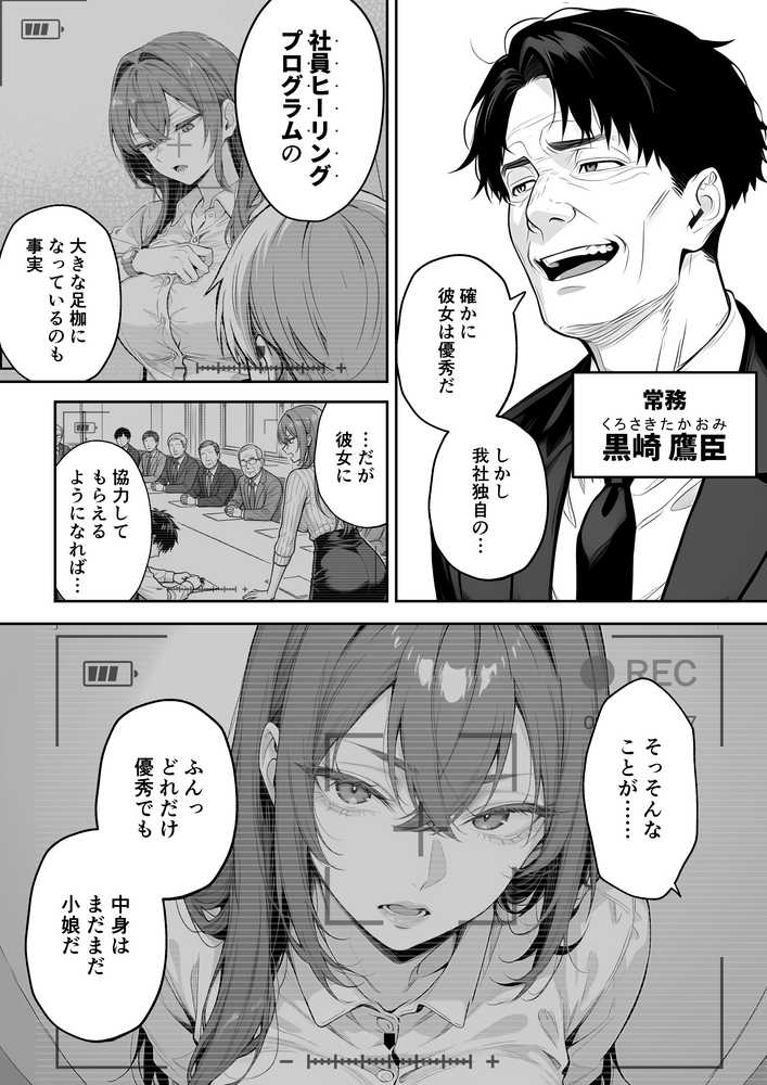 営業成績最下位のOLが全社員の性処理係になる会社