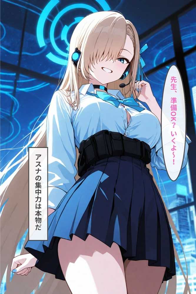 ブルアカ一之瀬アスナ先生の前で調教完全堕ち寝取られ【みつみつ】 (p20)