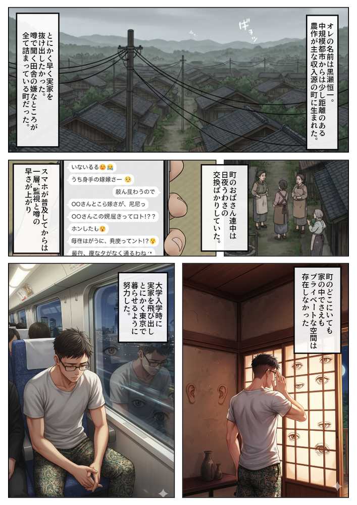 田舎の幼馴染の性処理係としてハーレムあまあまSEXして休暇を満喫!【黒糖サムライ】 (p13)