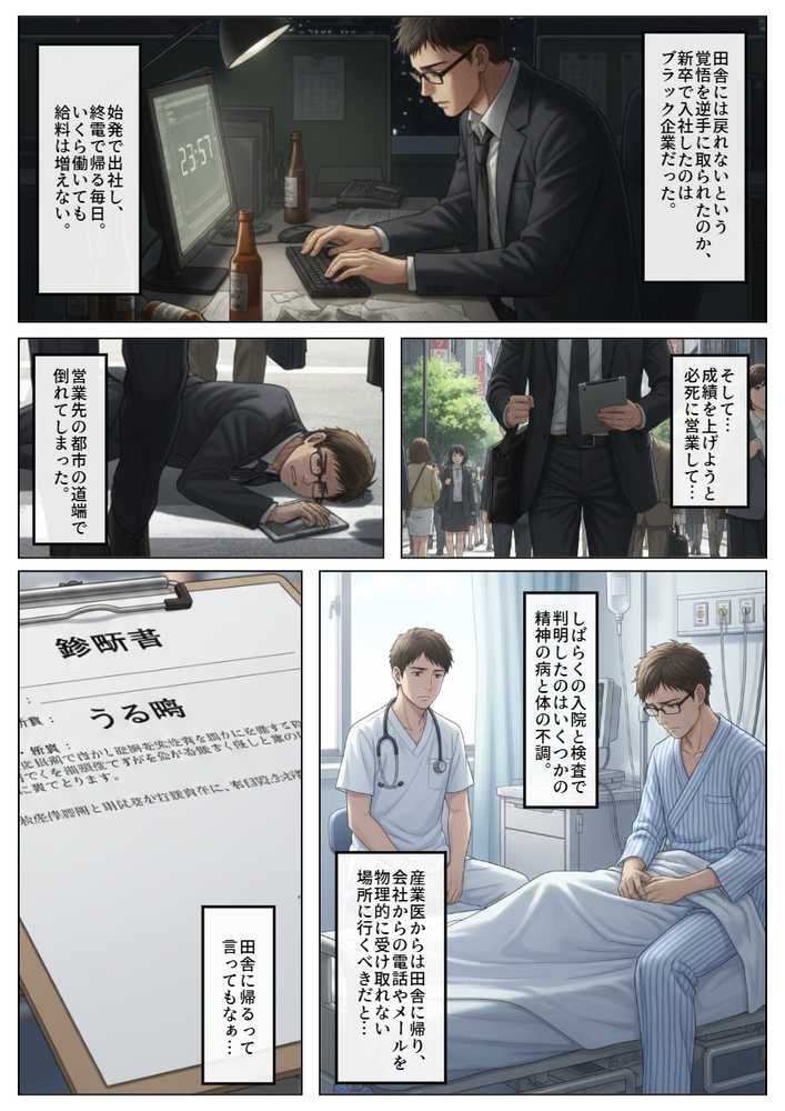 田舎の幼馴染の性処理係としてハーレムあまあまSEXして休暇を満喫!【黒糖サムライ】 (p14)