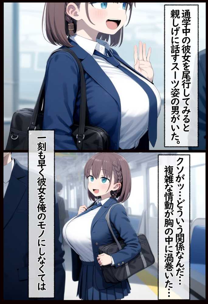 たわわ女子●生を催●スマホで【俺のモノ】にして孕ませる話【あいあーと】 (p14)