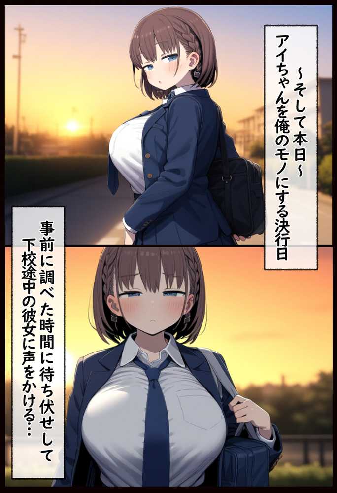 たわわ女子●生を催●スマホで【俺のモノ】にして孕ませる話【あいあーと】 (p15)