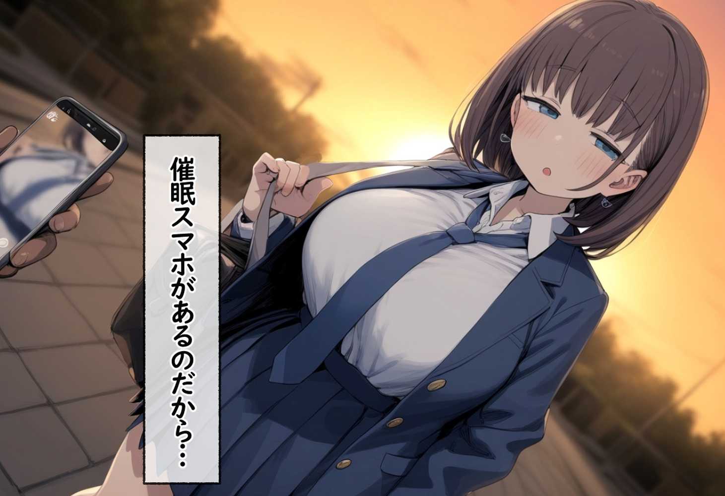 たわわ女子●生を催●スマホで【俺のモノ】にして孕ませる話【あいあーと】 (p17)