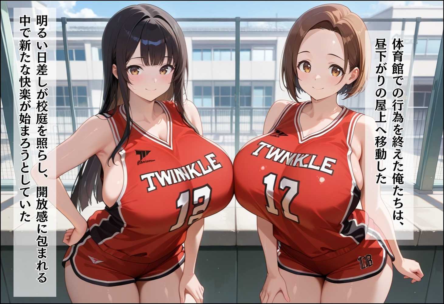 間違って女子校に入学したらムチムチ女子校生に毎日中出しを要求される学園生活〜総集編02〜【しらたまレモネード】 (p35)