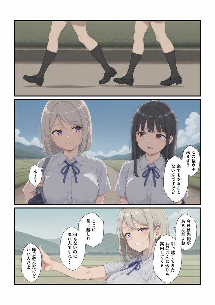 田舎に引っ越してまったりだらだら【みたらし団子】 (p12)
