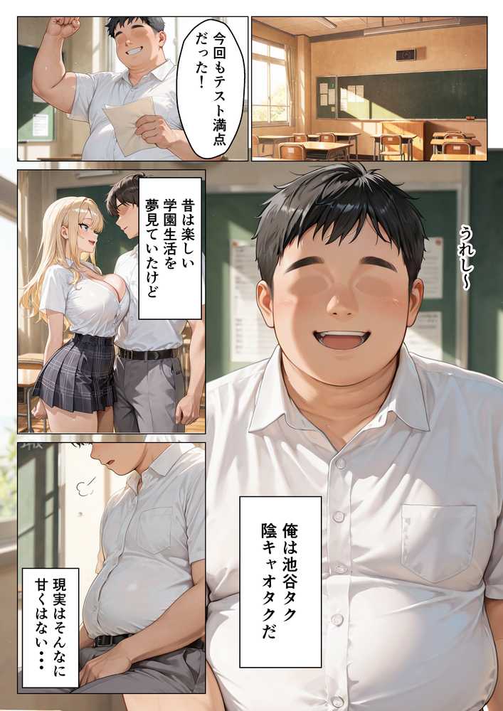 陰キャヲタクの俺が一軍ギャルと中出しセックスした話【えちえちデリバリー】 (p1)