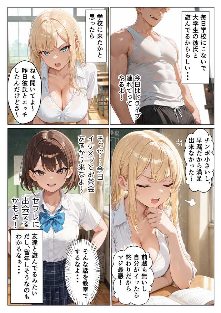 陰キャヲタクの俺が一軍ギャルと中出しセックスした話【えちえちデリバリー】 (p5)
