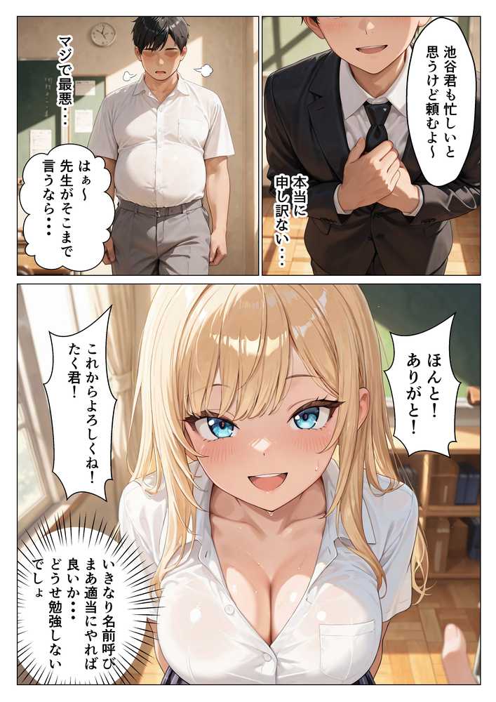 陰キャヲタクの俺が一軍ギャルと中出しセックスした話【えちえちデリバリー】 (p8)