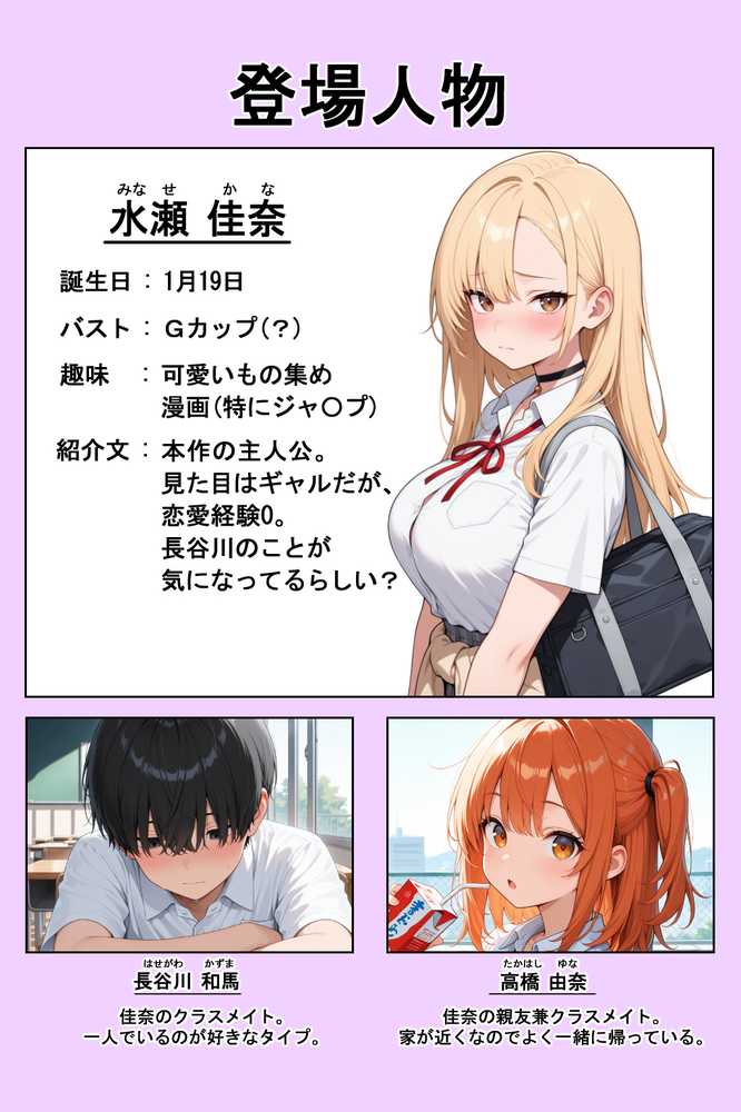 軽そうだけど実は恋愛経験0な巨乳ギャルちゃん〜初えっち編〜【ヒロインファクトリー】 (p1)