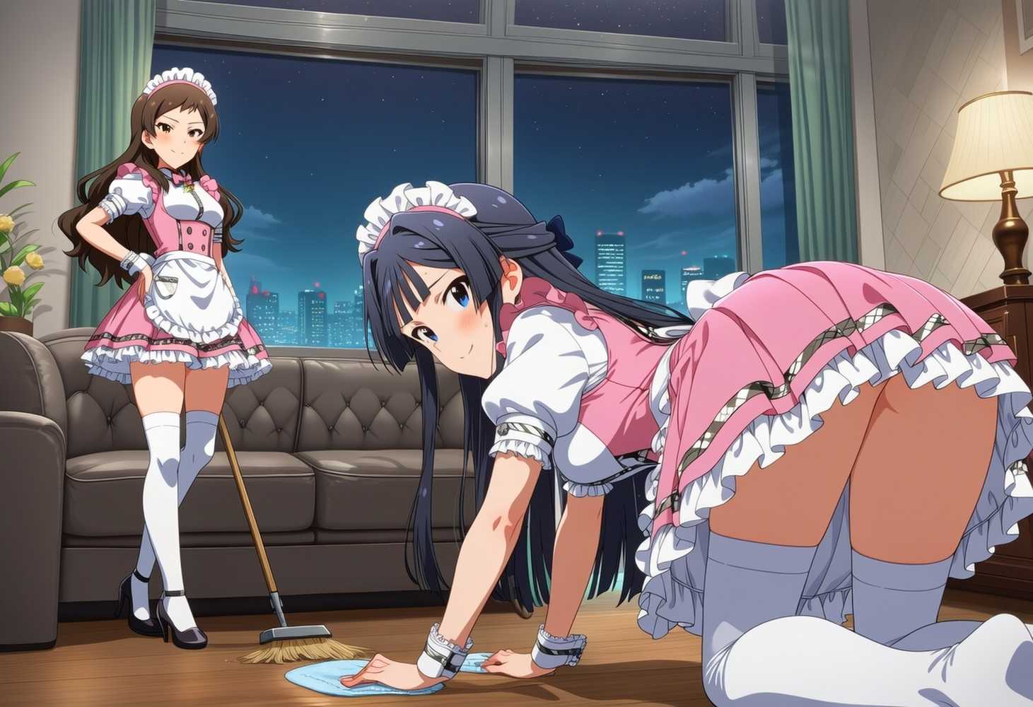 百万乱交2 メイドの蜜壺奉仕〜〜〜東海道乱交旅情【龍山 T-YAMA】 (p34)