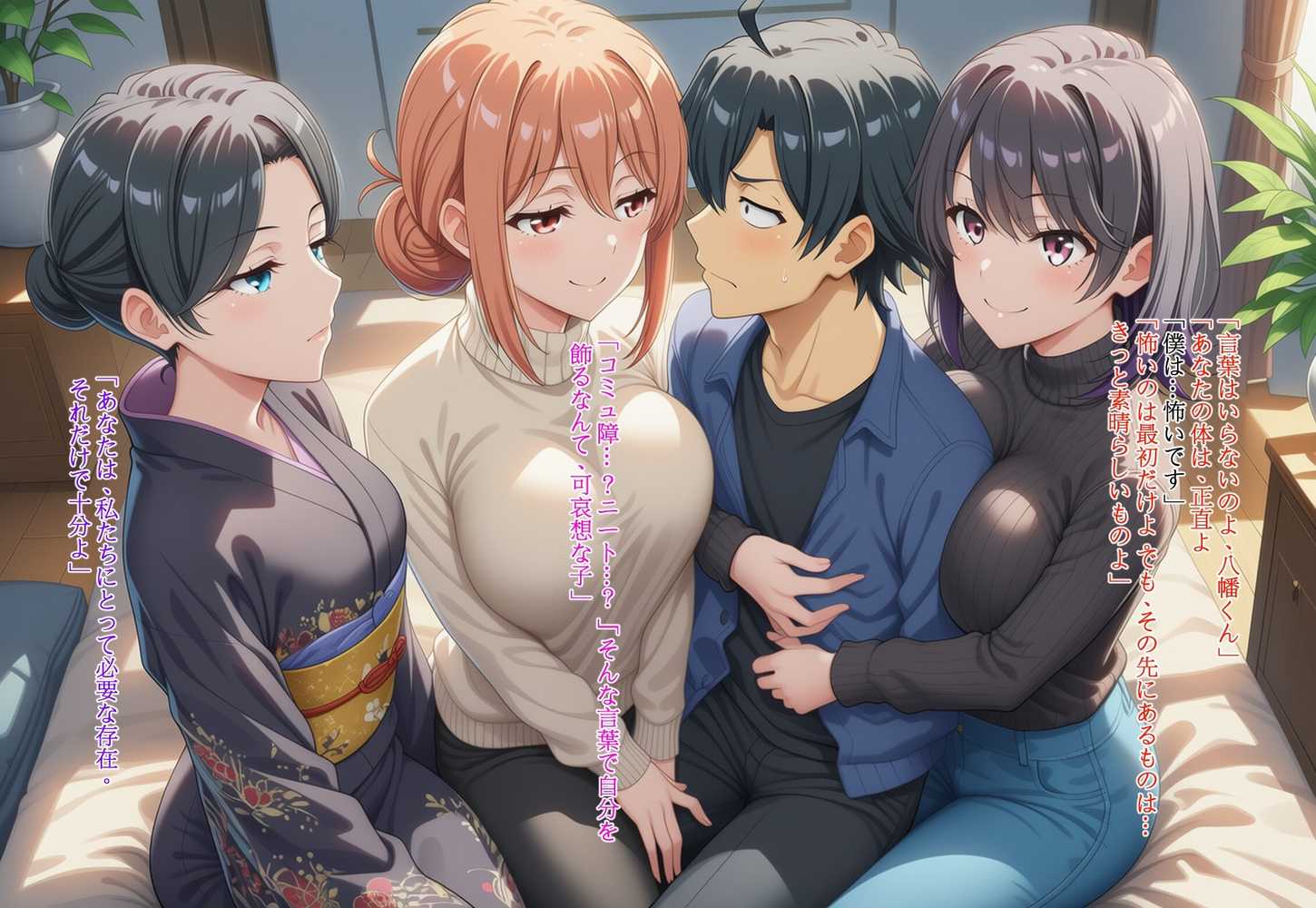 比O谷八幡の一日