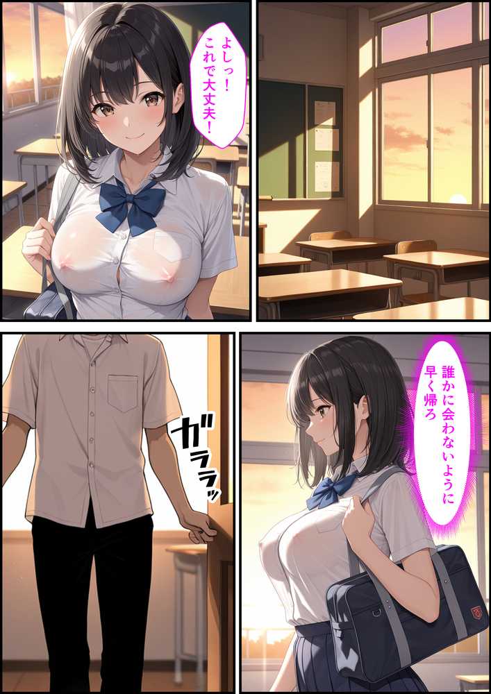 部員全員が狙っている水泳部キャプテンが更衣室でオナニーしてたのでそのまま生ハメセックスした話【ふわとろ夢工房】 (p4)