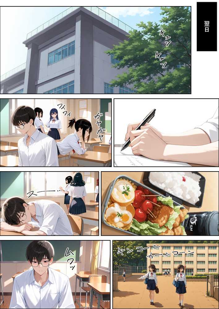 【本編345P!フルカラー】ハメゴロシ〜学園のアイドルは僕の目の前で奪われる〜【HIDESACHI】 (p27)