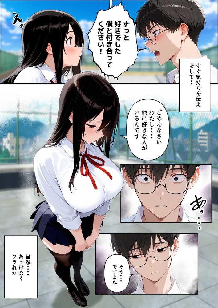 【本編345P!フルカラー】ハメゴロシ〜学園のアイドルは僕の目の前で奪われる〜【HIDESACHI】 (p6)