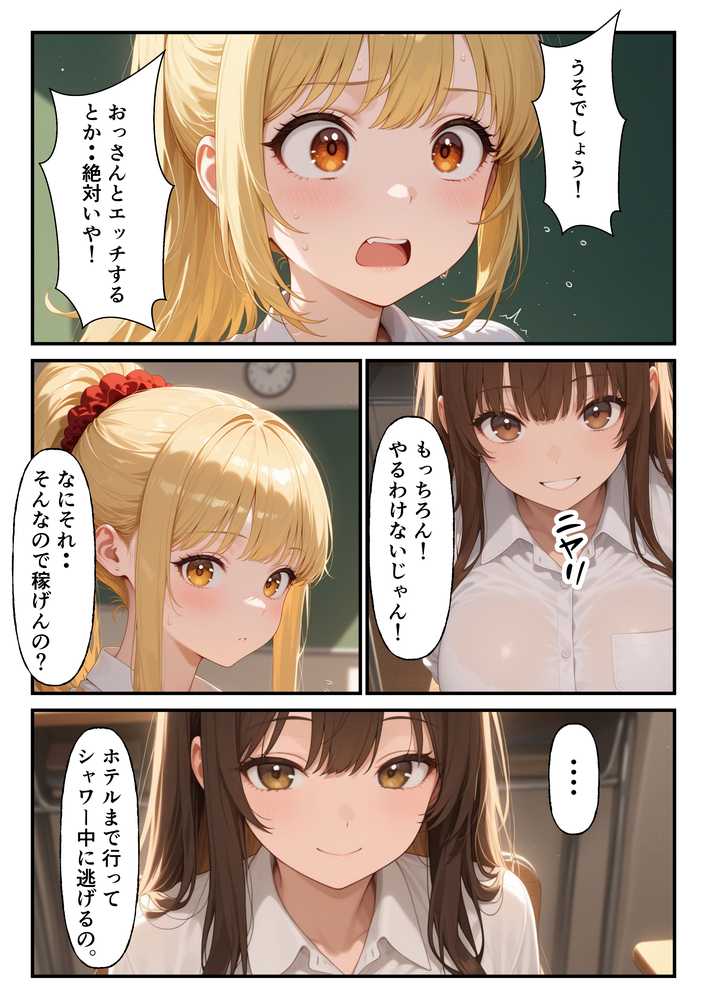 ホスト彼氏のためにはじめたパパ活で変態教師のエロテクに完堕ちした話【桃といちごの果実】 (p9)