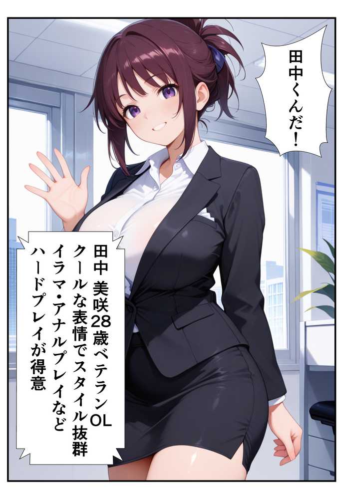 性処理課に任命された新人OLとベテランOLが徹底奉仕する話