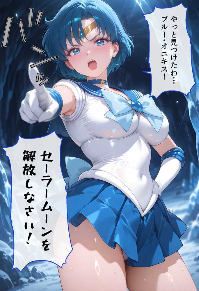 【セリフ付】悪魔に敗北〜快楽堕ちさせられた水の戦士編〜