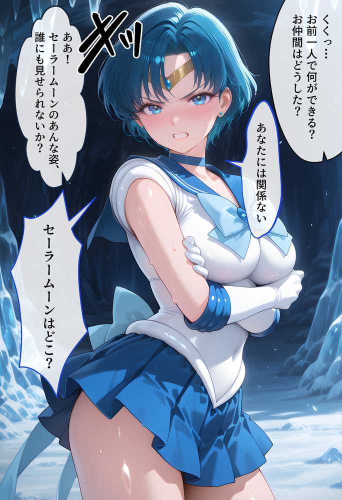 【セリフ付】悪魔に敗北〜快楽堕ちさせられた水の戦士編〜