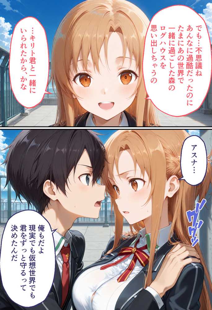 弱みを握られた俺の彼女が寝取られ堕ちるまで アスナ編【ぶるーと】 (p2)