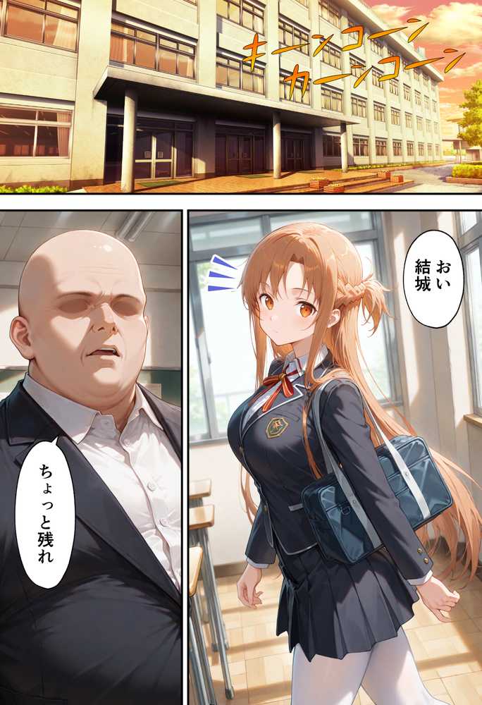 弱みを握られた俺の彼女が寝取られ堕ちるまで アスナ編【ぶるーと】 (p4)