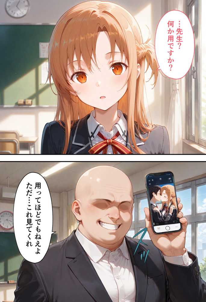 弱みを握られた俺の彼女が寝取られ堕ちるまで アスナ編【ぶるーと】 (p5)