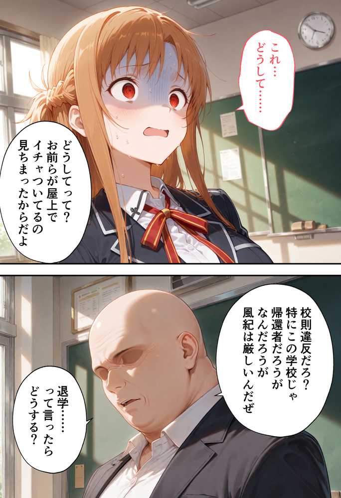 弱みを握られた俺の彼女が寝取られ堕ちるまで アスナ編【ぶるーと】 (p6)