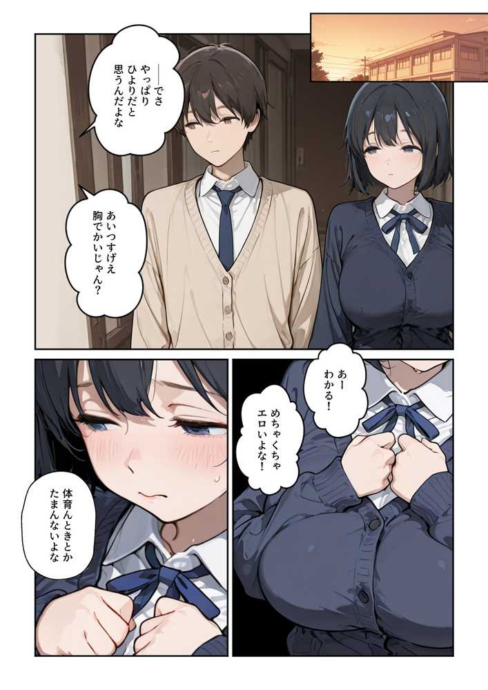 内気な彼女が先生の大人ちんこに孕ませセックスで寝取られる話