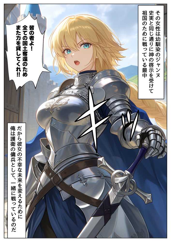 ジャンヌダル●の幼馴染に転生した俺は、彼女の悲惨な歴史を変える!!【【ハマダ商店】】 (p11)