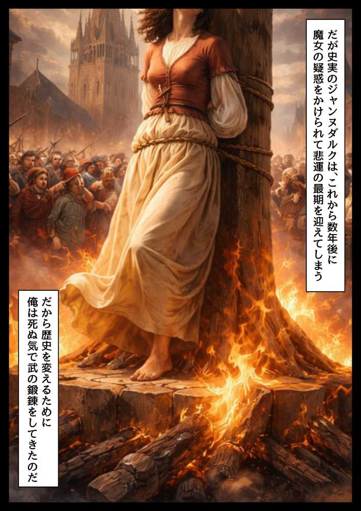 ジャンヌダル●の幼馴染に転生した俺は、彼女の悲惨な歴史を変える!!【【ハマダ商店】】 (p7)