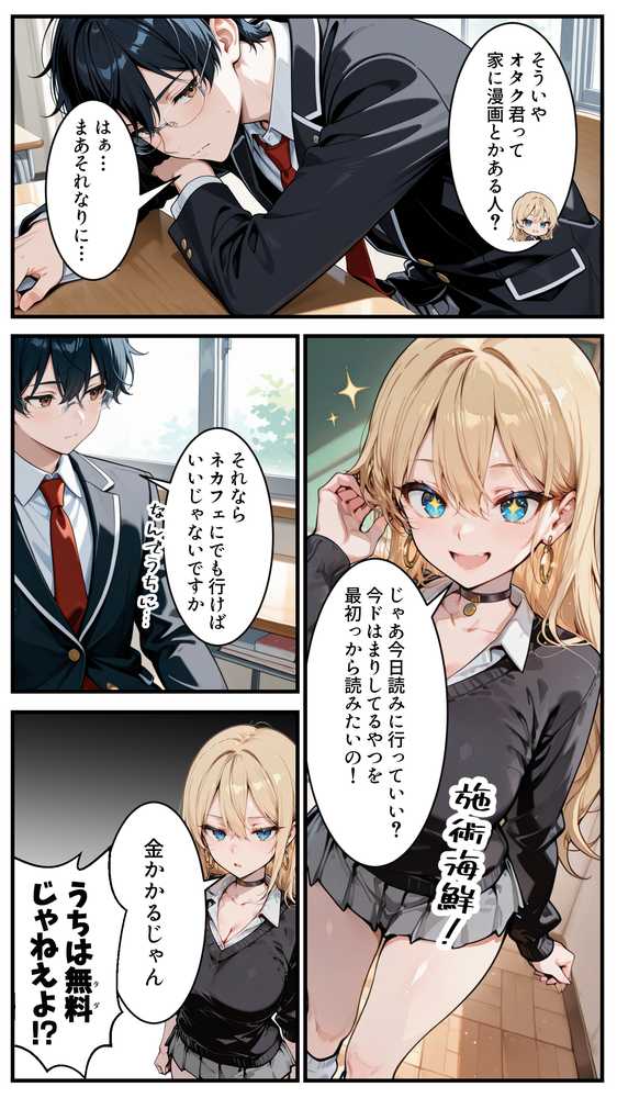 オタクの俺がギャルたちの入り浸りハーレムを作る話【かにたま堂】 (p2)