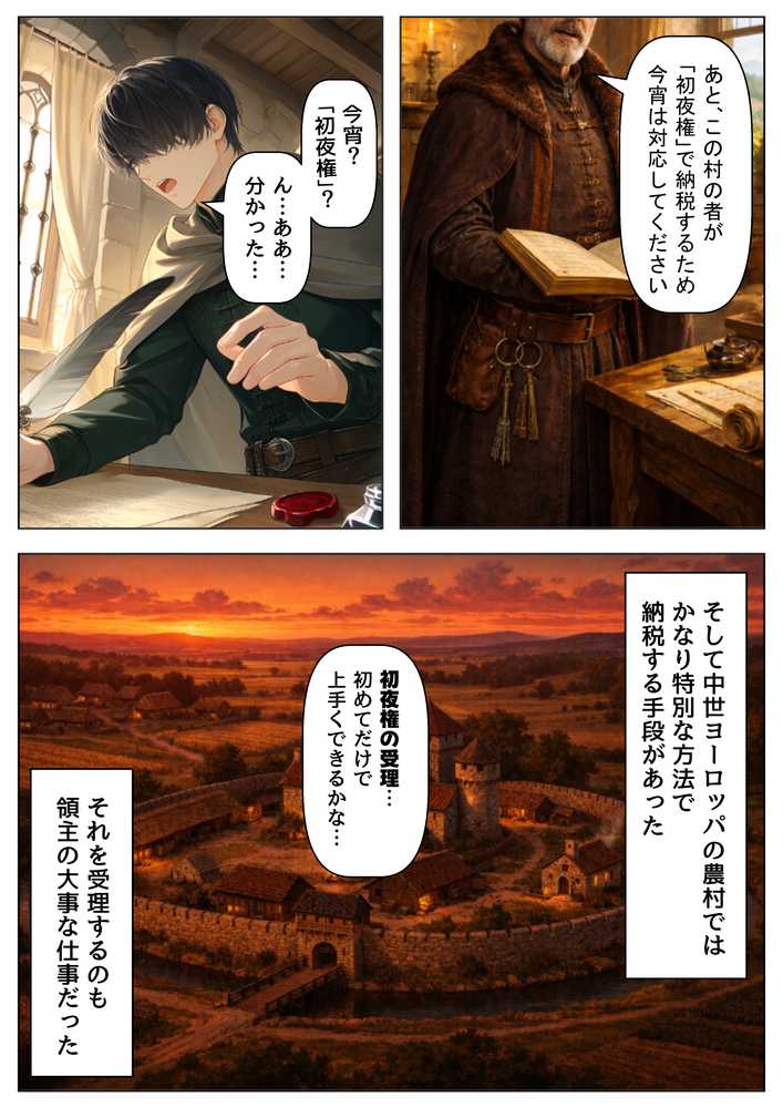 中世領主に転生した俺は、【初夜権】で処女を抱きまくる【【ハマダ商店】】 (p11)