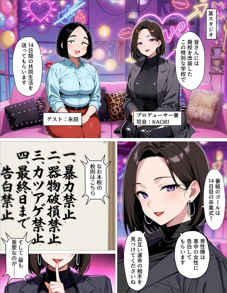 ギャル上等〜「セックスOK」の恋愛リアリティーショーで童貞が巨根無双する話〜【okita】 (p11)
