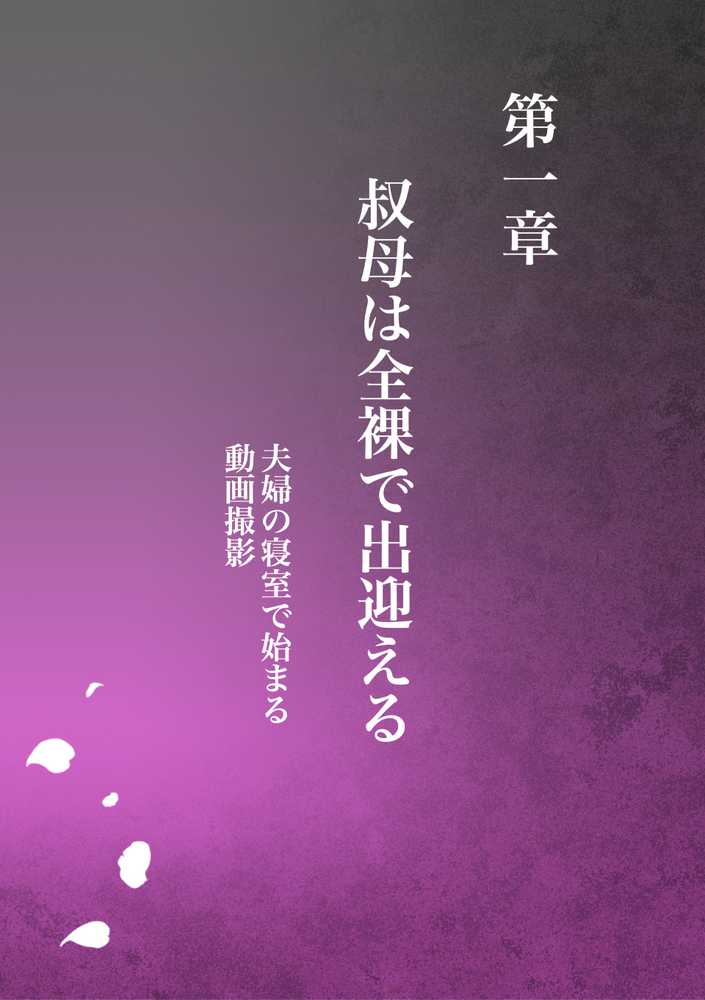 叔母真奈美 夫婦の寝室で同人AV撮影される あこがれの叔母を寝取る3【ミルフ書房】 (p2)
