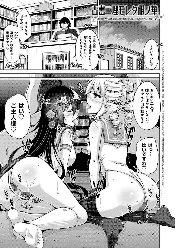 古書ニ埋モレタ雌ノ華【肉そうきゅー。】 (p23)