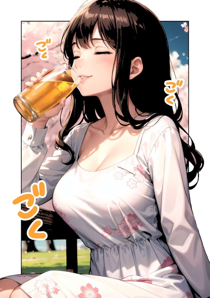 いちゃLOVE純情ベッドルーム 〜夜桜の下、ほろよい同期と想い通じる春風エッチ〜 モザイク版