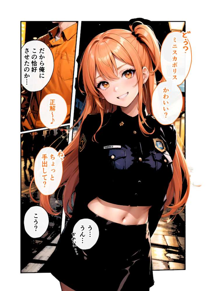 いちゃLOVE純情ベッドルーム 〜ハロウィンの夜、お菓子よりも甘いミニスカポリスの誘惑〜 モザイク版【ラビットフット】 (p5)