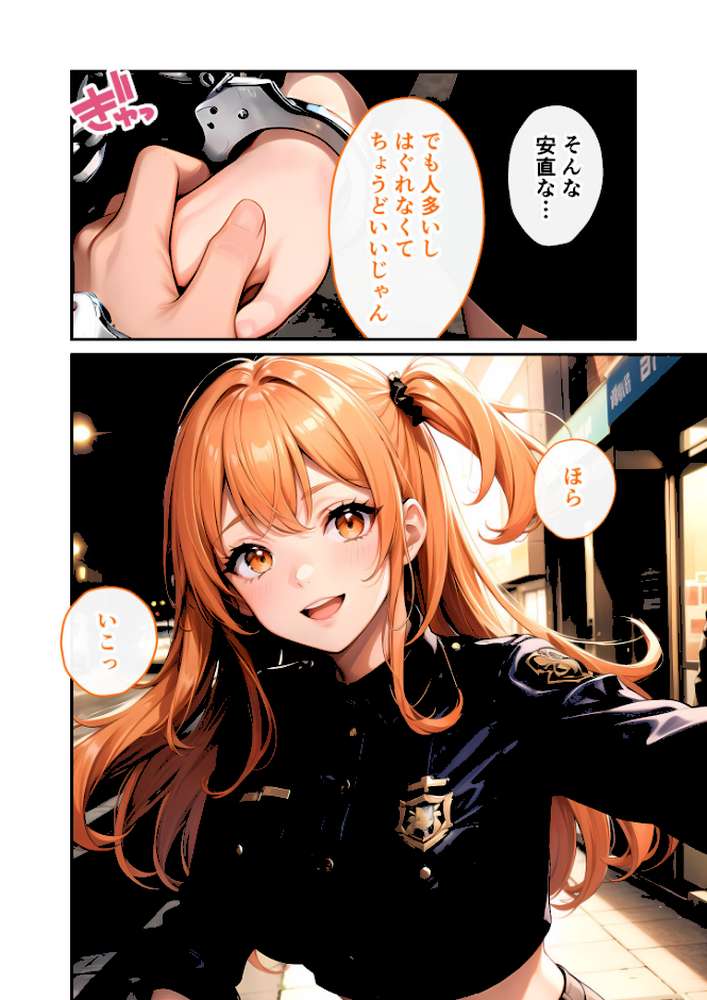 いちゃLOVE純情ベッドルーム 〜ハロウィンの夜、お菓子よりも甘いミニスカポリスの誘惑〜 モザイク版【ラビットフット】 (p7)