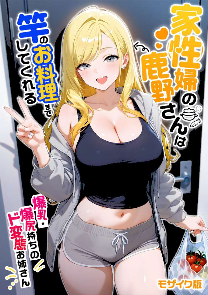 家性婦の鹿野さんは竿のお料理までしてくれる 〜爆乳・爆尻持ちのド変態お姉さん〜 モザイク版