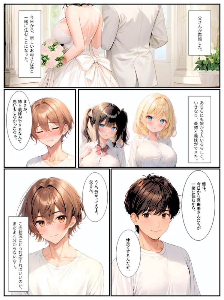 巨乳姉妹と家族になったら毎日セックスしています モザイク版【StudioSR あいラビ】 (p4)